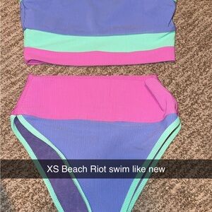 Beach Riot Vibrant Swim Bikini